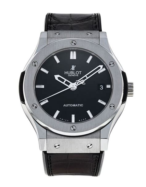 hublot classic fusion 45mm titanium 511 nx 1170 rx|Classic Fusion Titanium 45mm Watches .